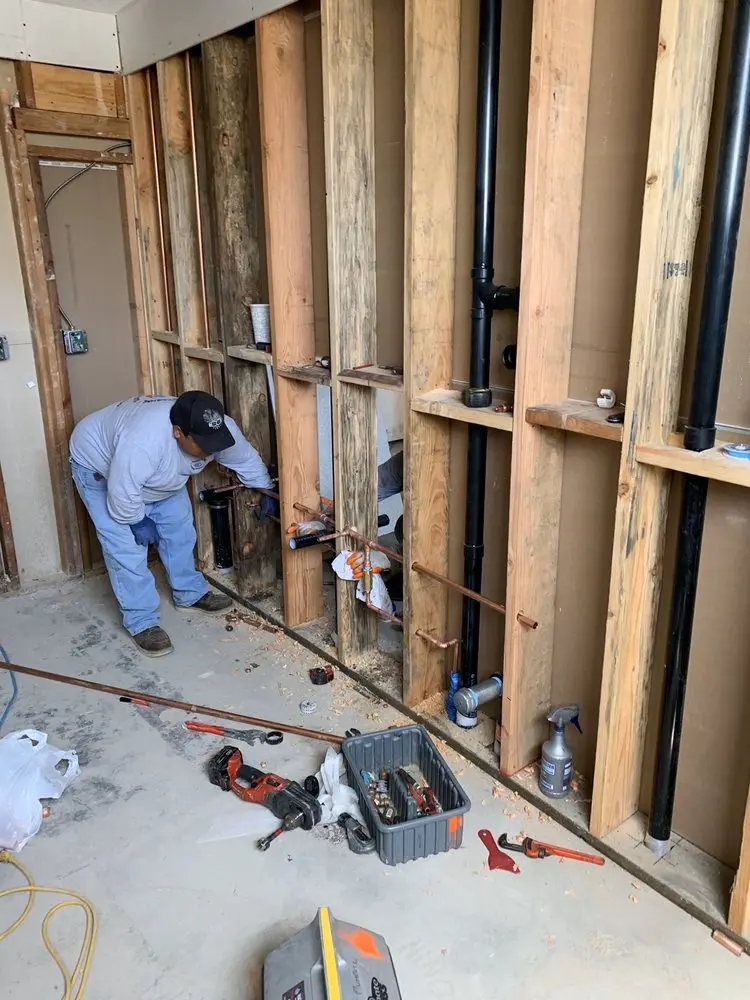 Commercial rough-in plumbing for Trenchless Sewer Repair in Gettysburg